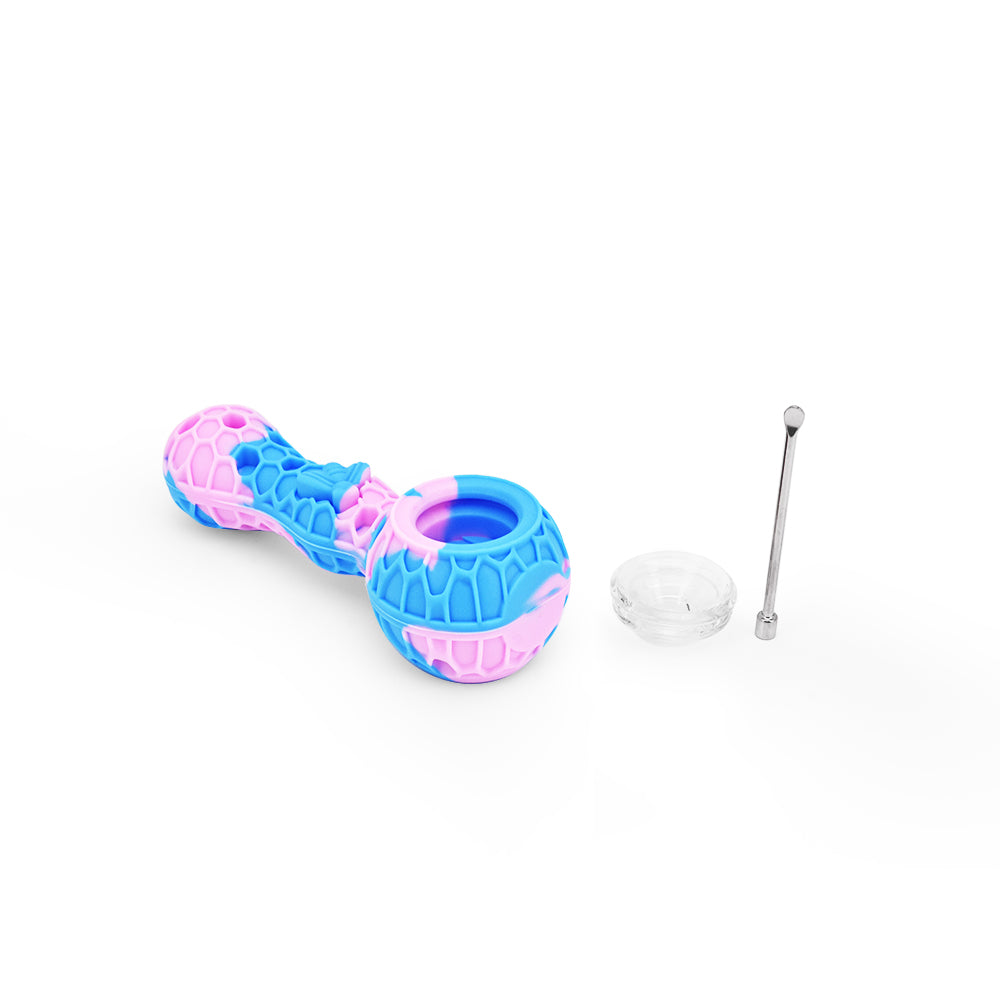 Ritual - 4'' Silicone Spoon Pipe - Cotton Candy