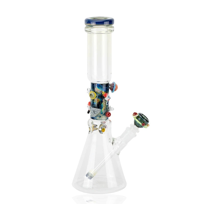 (US Made) 14" Flagship Galactic Beaker Water Pipe - WP2181