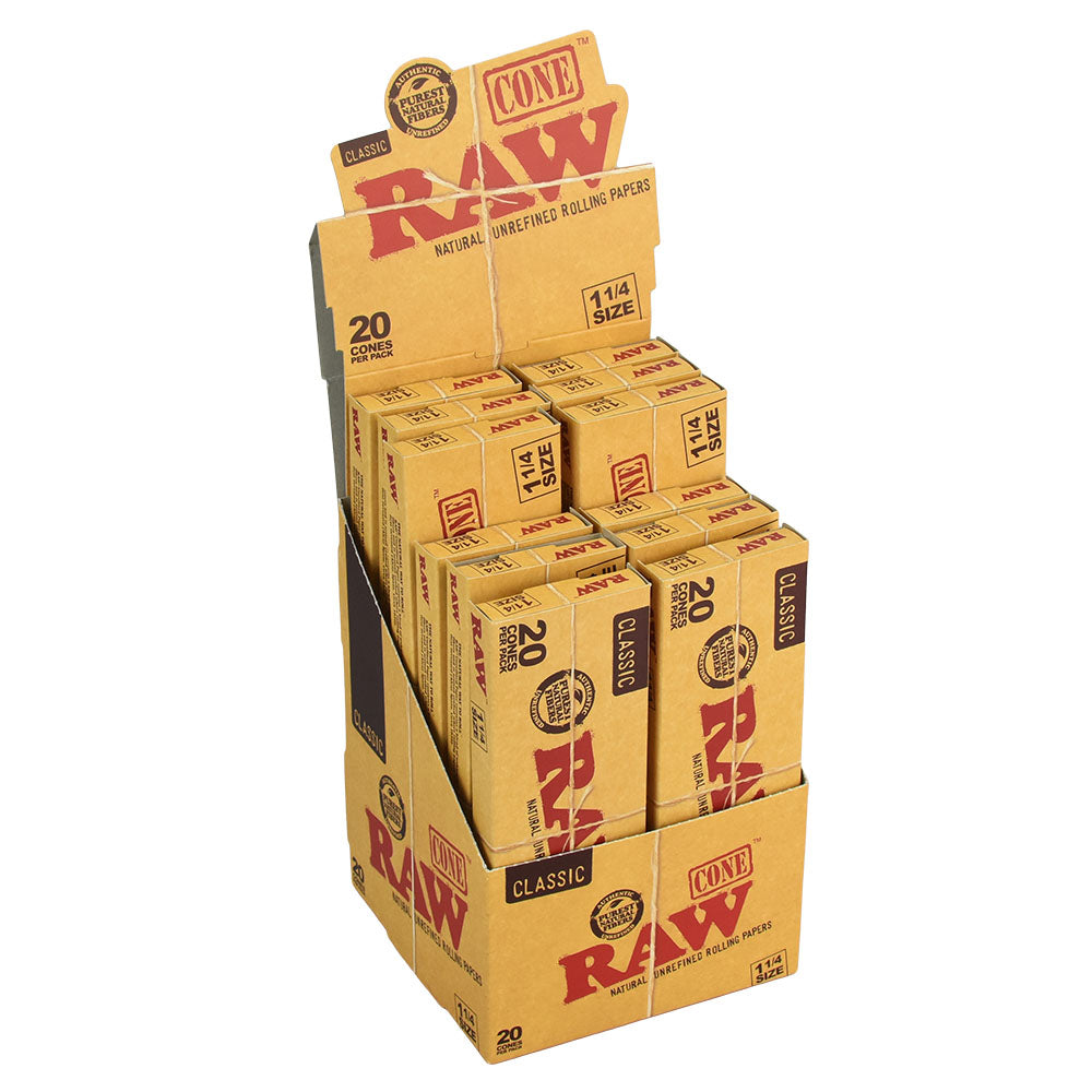 RAW Classic Cone | 20pk | 12pc Display