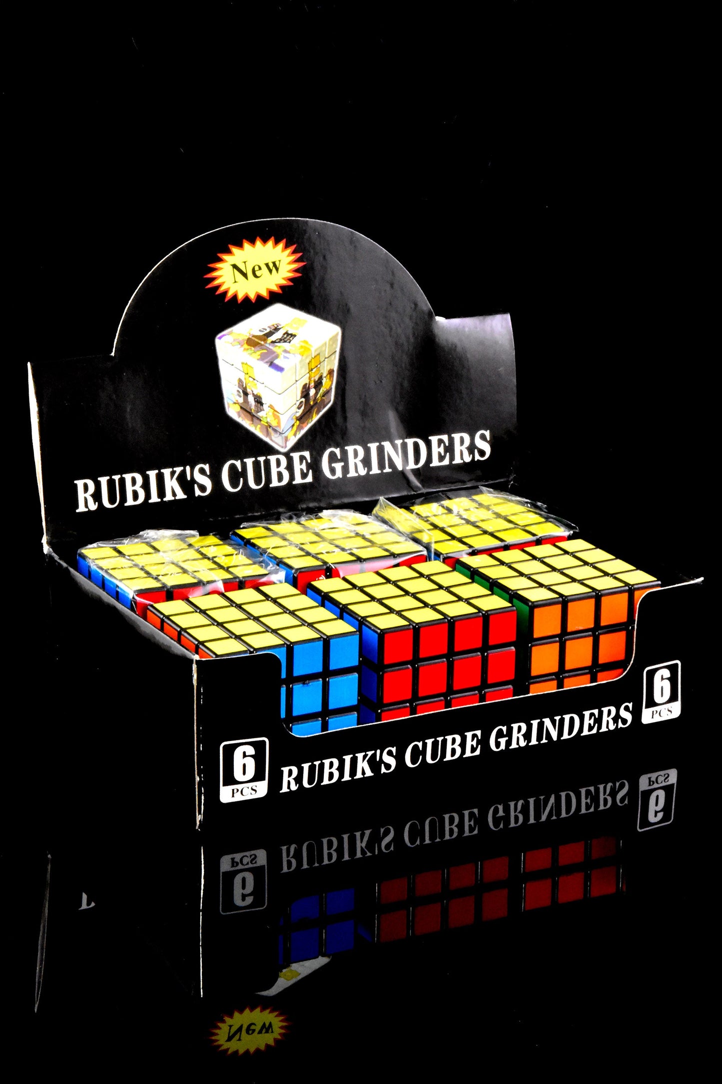 Amoladora de cubo de Rubik de 4 piezas de 50 mm - G0429