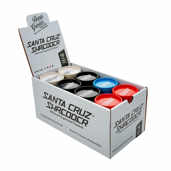 Santa Cruz Shredder Medium 4 Piece Hemp Grinder