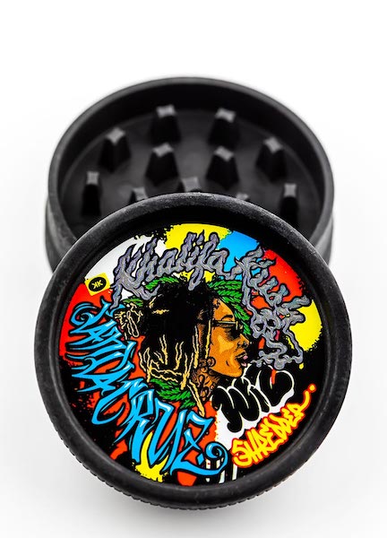 Santa Cruz Shredder Wiz Khalifa 2 Piece Hemp Grinder